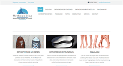 Desktop Screenshot of orthopedica.be